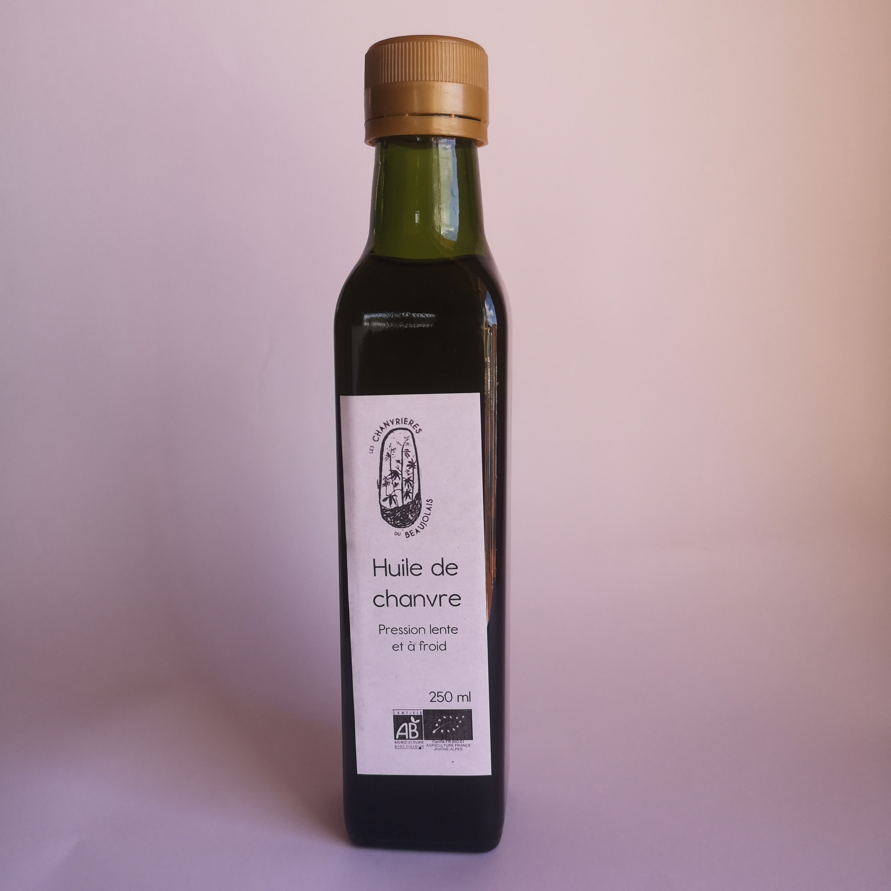 Huile de graines de chanvre